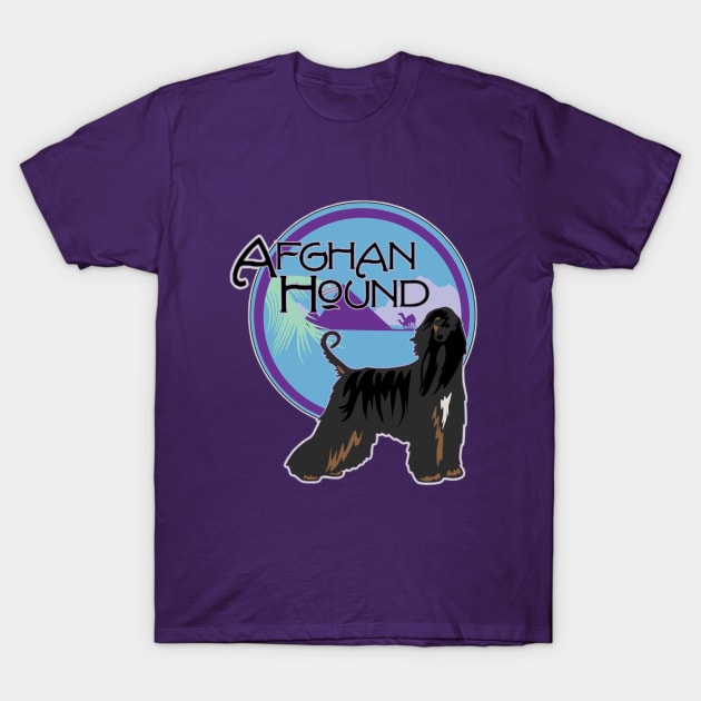 Afghan Hound T-Shirt by PB&J Designs